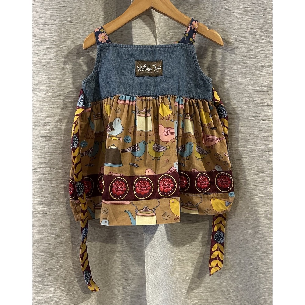 Matilda Jane Turtledove Knot Top Paint by Numbers Girls Size 4